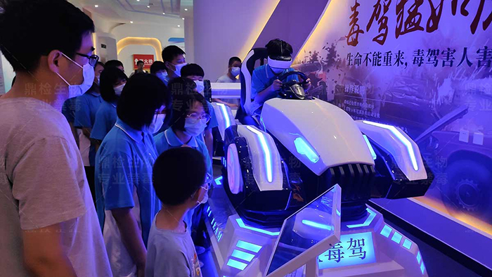 沉浸式禁毒VR体验设备，大部分禁毒展厅都应用上了